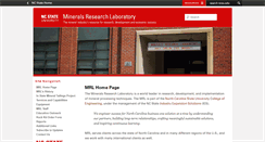 Desktop Screenshot of mrl.ies.ncsu.edu