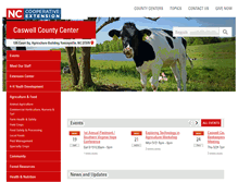 Tablet Screenshot of caswell.ces.ncsu.edu