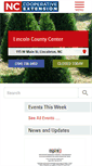 Mobile Screenshot of lincoln.ces.ncsu.edu