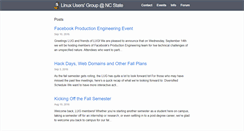 Desktop Screenshot of lug.ncsu.edu