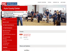 Tablet Screenshot of hyde.ces.ncsu.edu