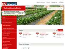 Tablet Screenshot of guilford.ces.ncsu.edu