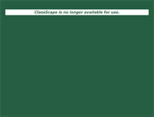 Tablet Screenshot of classcape.mck.ncsu.edu