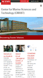Mobile Screenshot of cmast.ncsu.edu