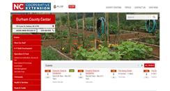 Desktop Screenshot of durham.ces.ncsu.edu