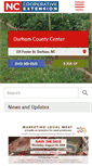 Mobile Screenshot of durham.ces.ncsu.edu