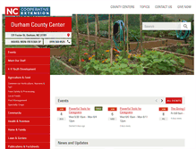 Tablet Screenshot of durham.ces.ncsu.edu