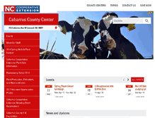 Tablet Screenshot of cabarrus.ces.ncsu.edu