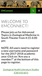 Mobile Screenshot of emconnect.emc.ncsu.edu