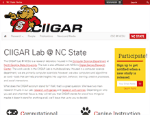 Tablet Screenshot of ciigar.csc.ncsu.edu