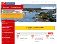 Tablet Screenshot of brunswick.ces.ncsu.edu