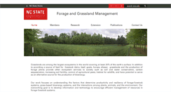 Desktop Screenshot of forages.ncsu.edu