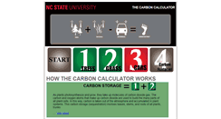 Desktop Screenshot of carboncalculator.ncsu.edu