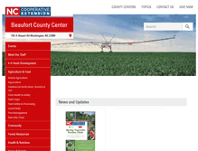 Tablet Screenshot of beaufort.ces.ncsu.edu