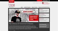 Desktop Screenshot of btec.ncsu.edu