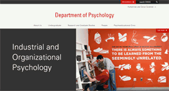 Desktop Screenshot of iopsychology.chass.ncsu.edu