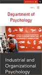 Mobile Screenshot of iopsychology.chass.ncsu.edu
