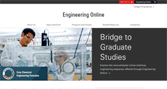 Desktop Screenshot of engineeringonline.ncsu.edu