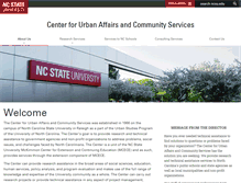 Tablet Screenshot of center.ncsu.edu
