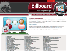 Tablet Screenshot of billboard.ncsu.edu